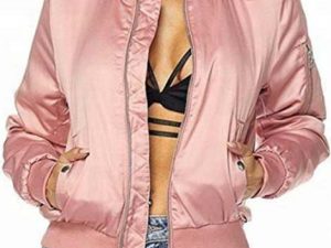 Wholesale Lovely Pink Women’s Jacket Manufacturer