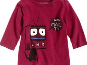 Wholesale Maroon T-Shirt for Toddlers