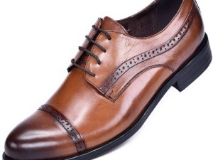 Wholesale Shaded Brown Unique Men's Dress Shoe Manufacturer