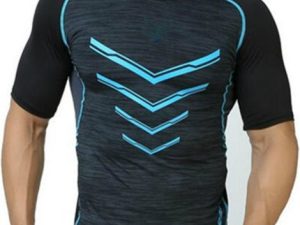 Wholesale Magical Black Printed Workout Jersey Manufacturer