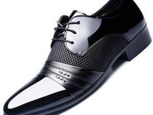 Wholesale Modish Men's Black Dress Shoe Manufacturer