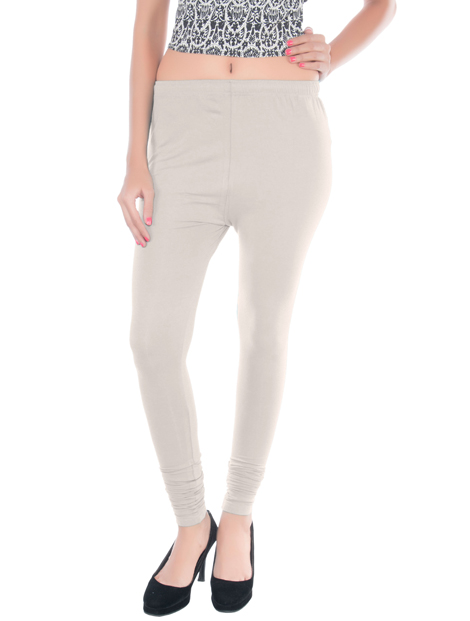 Wholesale Off White Cotton Leggings Manufacturer