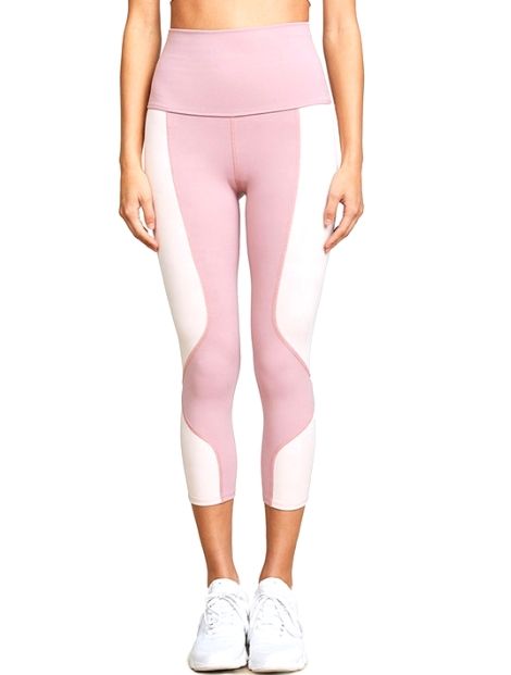 Wholesale Girly Pink Workout Capri Manufacturer