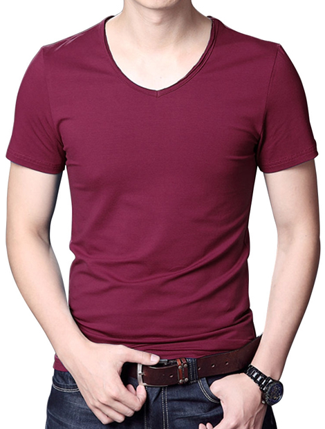 Wholesale Plain Casual Tee Manufacturer