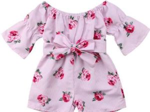 Wholesale Pretty Printed Baby Suit