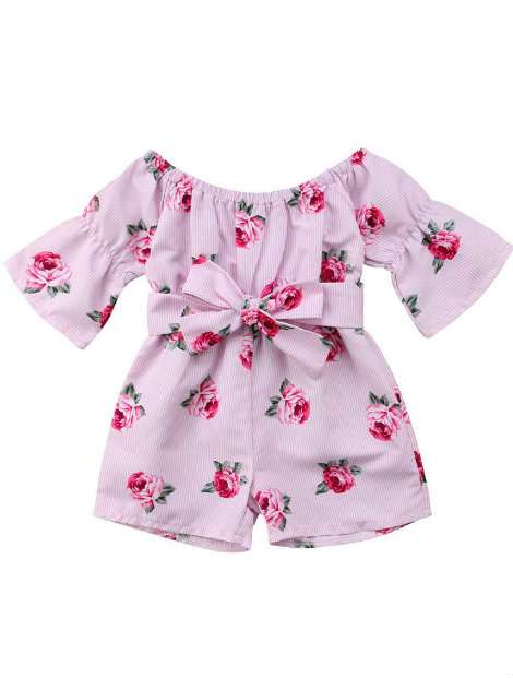 Wholesale Pretty Printed Baby Suit