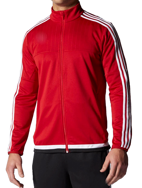 Wholesale Red and White Fitness Jacket