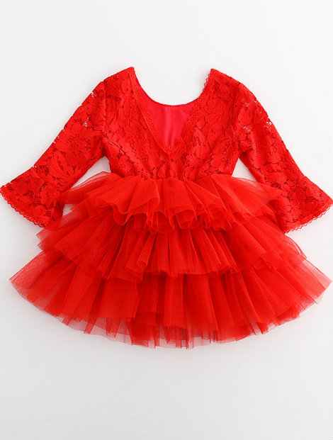 Wholesale Lovely Red Frock