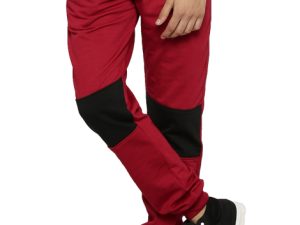 Wholesale Red Patchy Work Pant Manufacturer