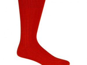 Wholesale Blood Red Attractive Socks Manufacturer