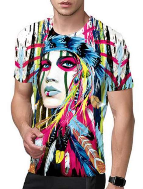 Wholesale Red Printed Sublimated T Shirt Manufacturer