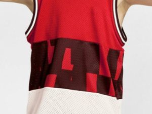 Wholesale Red and White Basketball Vest