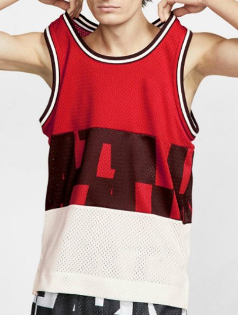 Wholesale Red and White Basketball Vest