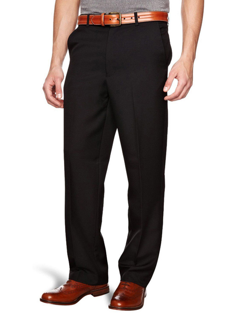 Wholesale Self Design Black Pant Manufacturer