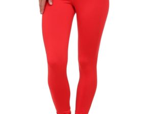 Wholesale Sophisticated Red Women's Leggings Manufacturer