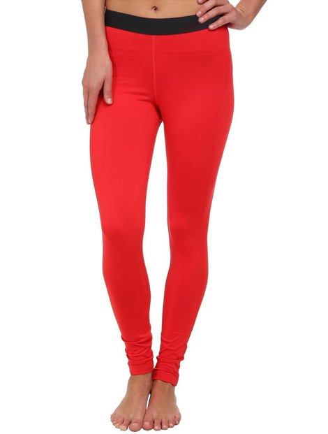 Wholesale Sophisticated Red Women's Leggings Manufacturer