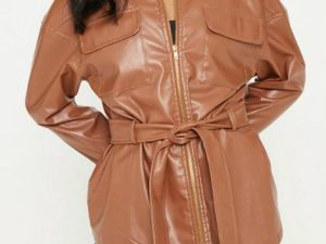 Wholesale Striking Brown Women’s Jacket Manufacturer