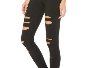 Wholesale Eye Catching Black Workout Pant Manufacturer