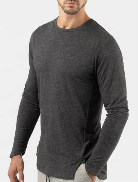 Wholesale Surprising Dark Gray T-Shirt Manufacturer