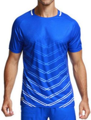 Wholesale Trendy Blue Jersey Manufacturer