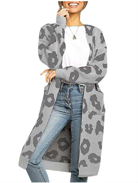 Wholesale Gray Women’s Sweater Manufacturer