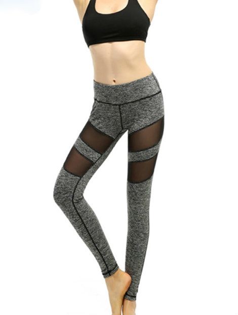 Wholesale Dark Grey And Black Women's Leggings Manufacturer