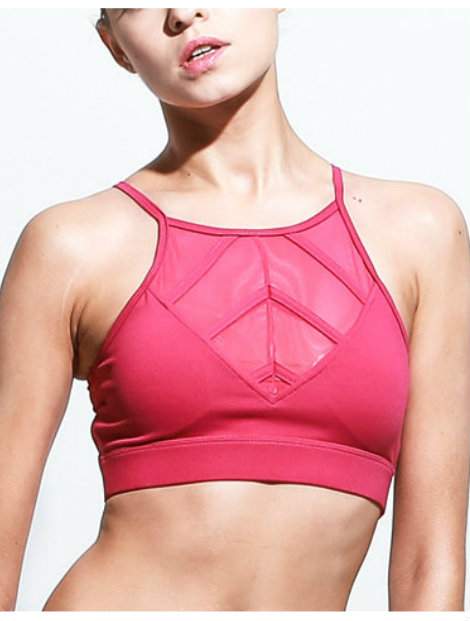 Wholesale Stunning Pink Workout Bra Manufacturer