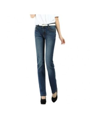 Wholesale Sophisticated Blue Women’s Jeans Manufacturer