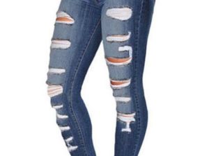 Wholesale Dark Blue Women’s Jeans Manufacturer