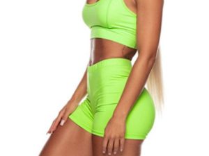 Wholesale Green Women’s Shorts Manufacturer