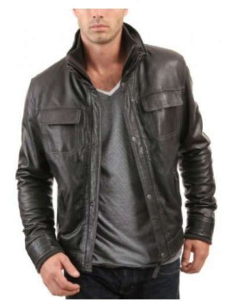 Wholesale Ravishing Black Leather Jacket