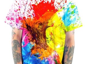 Wholesale Bright Multi-Colored T-Shirt Manufacturer
