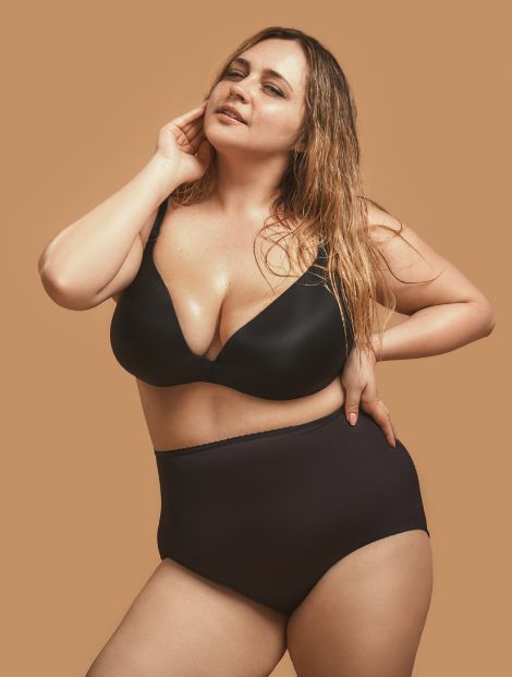 black plus size lingerie supplier