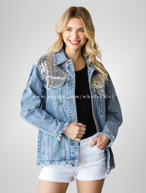 sequin designed boutique jacket wholesale