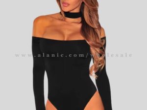 off shoulder long sleeve bodysuit vendor