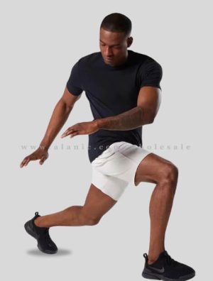 compression tshirt with short vendor