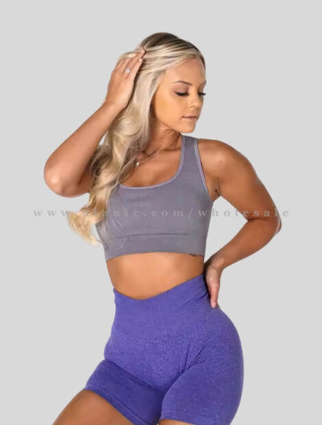 dark grey sports bra vendor