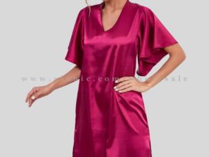 dark pink maxi sleepwear manufacturer