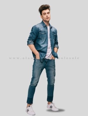 denim jacket & jeans for men supplier