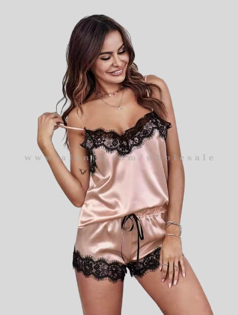 designer sleeveless night suit in bulk