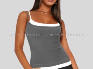 dual color tank top for women manufacturer