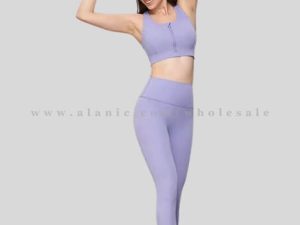 front zip sports bra wholesaler