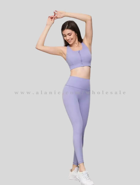 front zip sports bra wholesaler