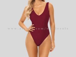 maroon swimwear for women vendor