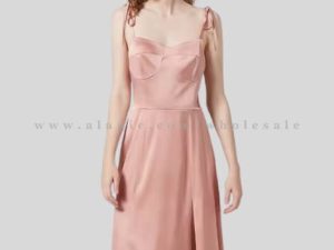 peach sleeveless night dress manufacturer