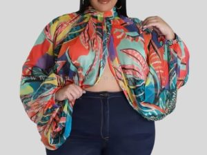 wholesale plus size blouse top with jeans