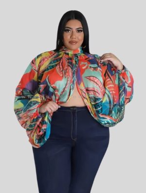 wholesale plus size blouse top with jeans