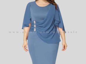plus size pencil cut party dress wholesaler