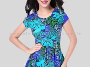 printed one piece swim dress in bulk