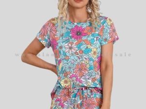 printed sustainable sleepwear wholesale